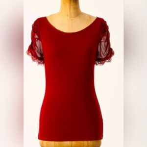 Wool and lace tee (as seen in Pretty Little Liars)